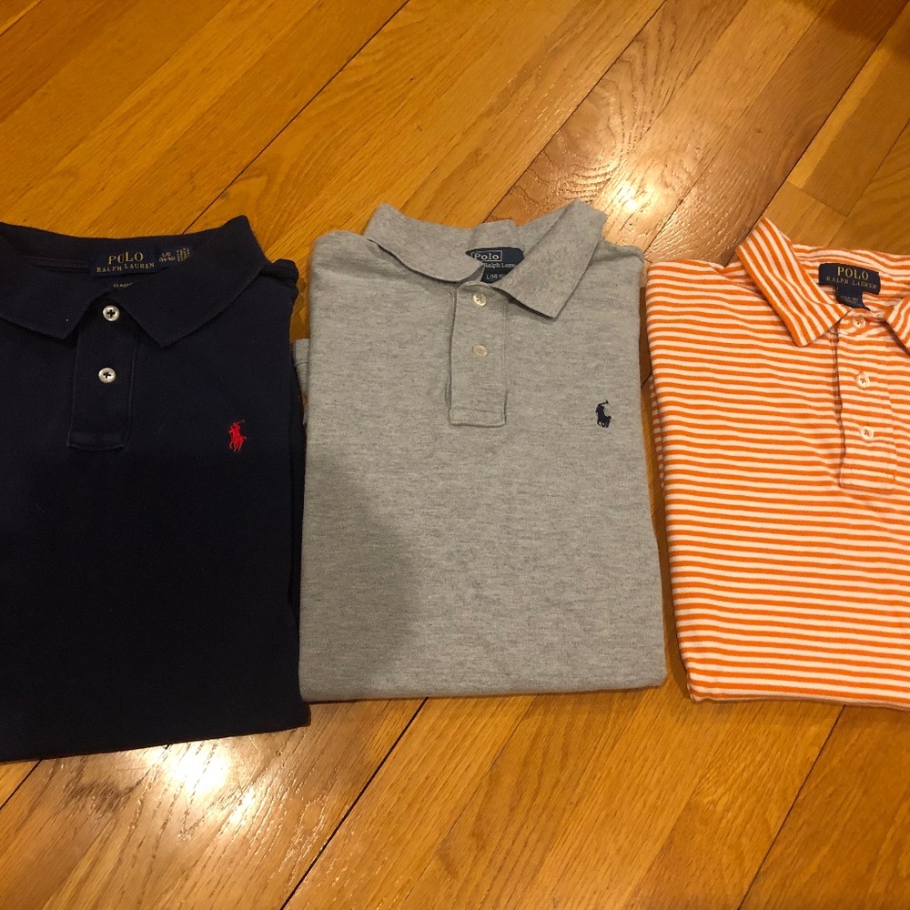 Boys L polo lot 14-16